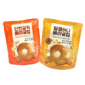 [브레드샵]달콤허니/단짠갈릭 베이글칩 2종