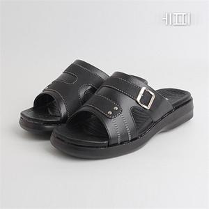 [에피소드블랑] 남자 회사원 가죽 쿠션 슬리퍼 3.5cm (8100415)