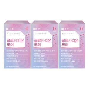 [본사직영] 종근당 벤비티 글루타치온 코어 (30매x3박스) 필름 콜라겐 히알루론산 엘라스틴 밀크세라마이드