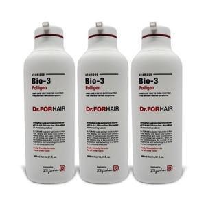 [닥터포헤어] 바이오3 폴리젠 탈모완화 샴푸 500ml 3개 SF