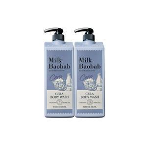 밀크바오밥 세라 바디 워시 화이트 머스크 1200ml 2개