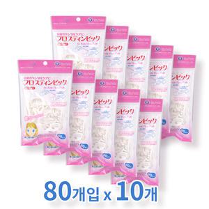 닥터폴리 일회용 Y치실 80p x10개