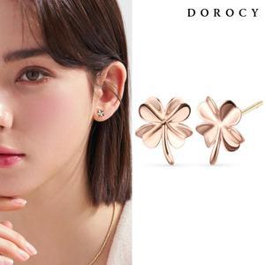 [도로시] 14k 행운 클로버 귀걸이