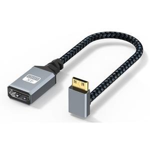 4K HDMI to 미니 HDMI 꺾임 젠더 하향 RL031