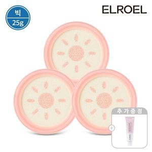 [엘로엘] 핑크 톤업 빅 선쿠션 25g 리필 3개+B12 비타크림 50ml