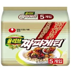 농심 올리브 짜파게티 140g 40개