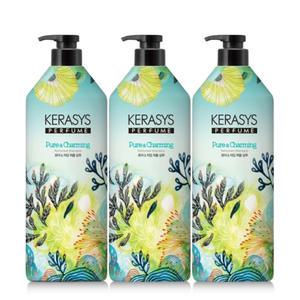 케라시스 퓨어 챠밍 퍼퓸 샴푸 980ml 3개