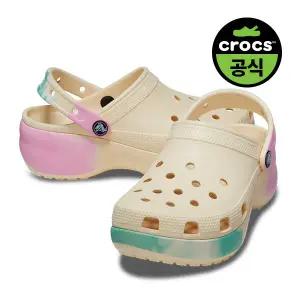 [크록스][공식] 여성 CLASSIC PLATFORM OMBRE CLOG W VAM (23SWCL208278)