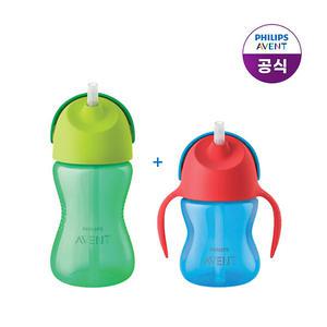 필립스 아벤트 벤디 빨대컵 (세트2종) 200ml SCF796/01+ 300ml SCF798/01