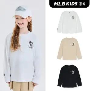 [택가49,000원][MLB키즈 공식] 25SS 베이직 스트릿 아트웍 긴팔 티셔츠 (3color) 7ATSB0151