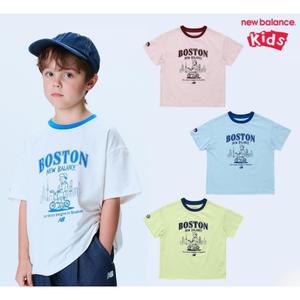[롯데백화점]뉴발란스 PLAY DENIM_일러스트 기능성 반팔티 (NK9EF2502U)