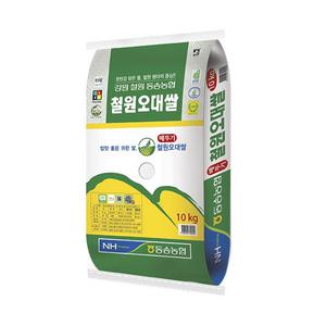 [동송농협] 24년 햅쌀 메뚜기표 철원오대쌀 10kg GAP인증 10kg 1개