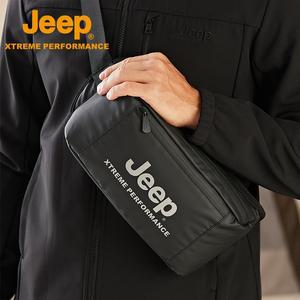 JEEP 남성 신상 방수 대용량 심플 패션 다기능 경량 가슴 가방