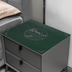 패드 테이블 매트 주방 협탁 보 커버 가죽매트(35x40cm) 침대 침대협탁방수커버 방수