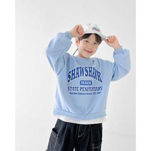 [리틀브로] (아동)샤카마인맨투맨[티셔츠BFAR137D]