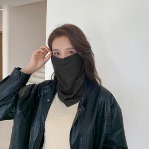 NEW 멀티 보온 라이크 넥워머(차콜) 여성 니트 목토시
