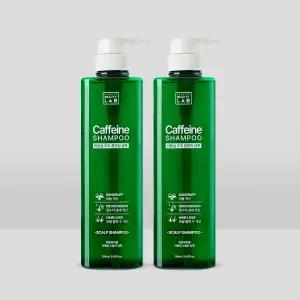 박준뷰티랩 카페인 두피 샴푸 700ml 2개 미용실 탈모완화 약국 각질 비듬 쿨링 딥클린