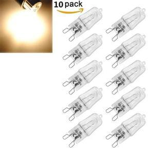 2/10pcs G9 에코 할로겐 전구 220V 40W 캡슐 LED 램프  비즈 크리스탈 실내 조명
