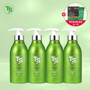 TS올뉴플러스샴푸 500g*4개+TS맥주효모환 1개 증정