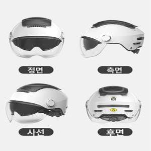 여름 헬멧 에어컨 쿨링 반모 스냅백 경량 통풍 오토바이 바이크 퀵보드 스쿠터