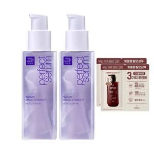 미쟝센 퍼펙트 매직 스트레이트 세럼 80ml, 2개 + 증정 (려 흑운 볼륨모근강화 샴푸 6ml, 2개)