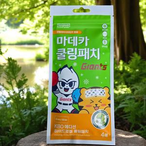 롯데 쿨링패치 4매입 롯데자이언츠 마데카 KBO