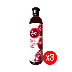 홍초 석류 900ml x3개