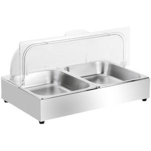식당 업소용 미니 뷔폐 메이커 뷔폐용 공랭식 중탕기 디스펜서 주방 미니바 4L 보온기