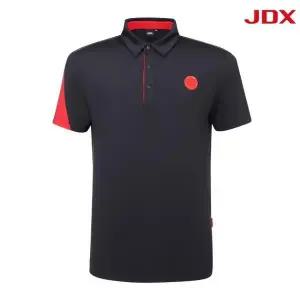 [제이디엑스]JDX 세이브존07 남성 와펜 배색 티셔츠 X1TSV3501BK (S38316966)