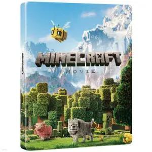 [Blu-ray] 마인크래프트 무비 (2Disc, 4K UHD+BD 스틸북 한정판) : 블루레이 /6/4 14시 오픈! (마인크래프트 무비 )
