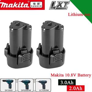 마끼다배터리 호환 BL1013 10.8V 마키타 BL1014 2000mAh 12V 최대 리튬 배터리 TD090DW 194551 -4 TD090D L