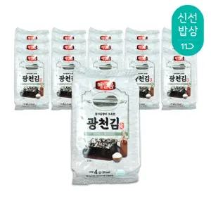 [품질보장] 진짜 맛있는 해달음 광천 도시락김 4g x 64개