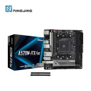 ASROCK 새로운 A520M ITX/ac Mini ITX DDR4 4733+(OC) MHz USB3.2 Max 64G 듀얼 채널 소켓 마더보드