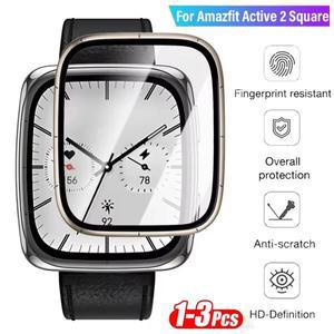 Amazfit Active 2 Square 용 1-3PCS 화면 보호기 필름 스크래치 방지
