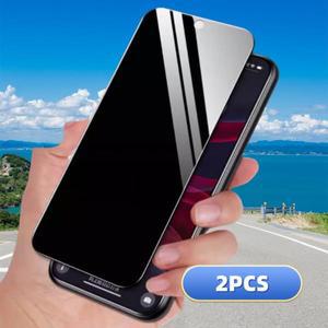 Xiaomi Redmi Note 13 12 11 10 Pro Plus 5G Anti-spy Glass A3 2024 A2 유리 용 2PCS 개인 정보 보호 화면