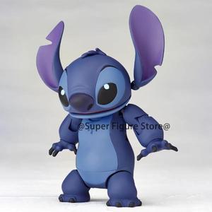 일본 캐릭터Kaiyodo Revoltech 스티치 액션 피규어 놀라운 야마구치 혐오 작은 괴물 Boojiboo 실험 626 컬
