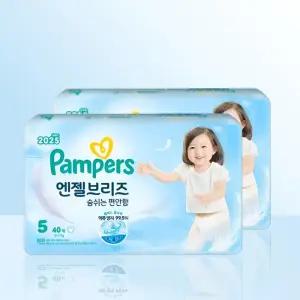 [팸퍼스] 팸퍼스 엔젤브리즈 썸머팬티 5단계 80매 / iuy