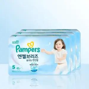 [팸퍼스] 팸퍼스 엔젤브리즈 썸머팬티 5단계 120매 / iuy