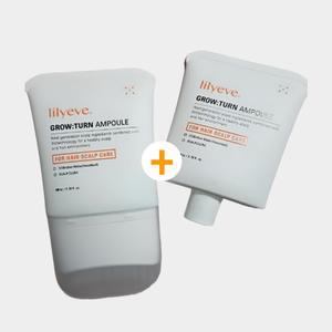 릴리이브 그로우턴 탈모 브러쉬 앰플 본품 100ml+리필 100ml