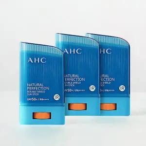 [1+1+1] AHC 내추럴 퍼펙션 더블 쉴드 선스틱 22g