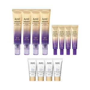 AHC 아이크림 시즌13 40ml x4 + 12ml x4 + 워터풀 선크림 7ml x4