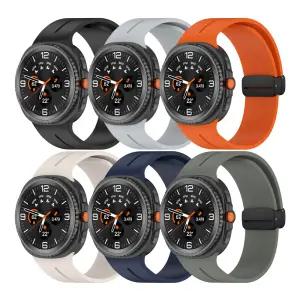 갤럭시워치8 클래식 46mm 44mm 40mm 호환 D버클 실리콘 스트랩 시계줄 밴드