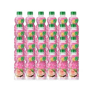 코코팜 피치핑크 복숭아 300ml 24페트