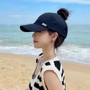 JANE 여성야구모자 포니테일 캡모자 똥머리 여성 볼캡 모자