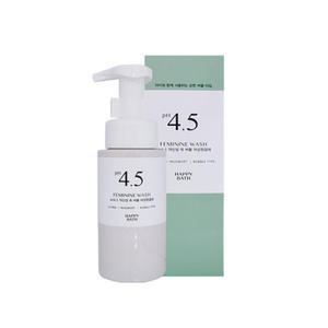 해피바스 PH4.5 약산성 쑥 버블 여성청결제 250g