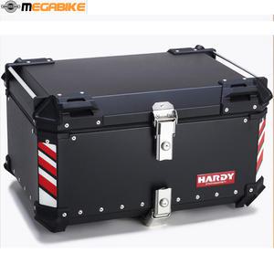 HD85 METAL 2종 블랙 실버 85L 하디 알루미늄 탑박스 상 하 등받이 포함 튼튼한 알루미늄 리어백 헬멧2개