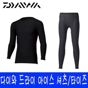 다이와 아이스 드라이 DU-6021S 크루넥 언더셔츠 DU-6021P 타이즈