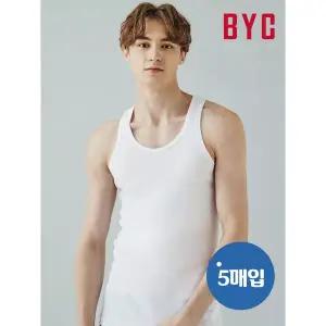 [하프클럽/BYC]백색 5매입 런닝 OEW0001