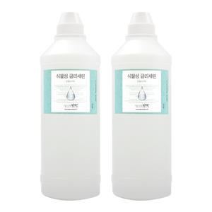맑을담 식물성 글리세린 1kg 2개