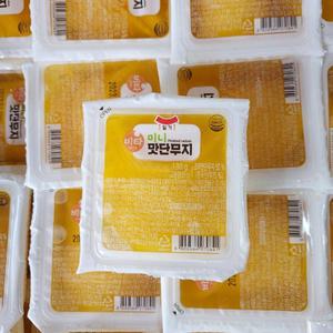 일가집 1회용 비타 미니 맛단무지 130g x 80ea 1box